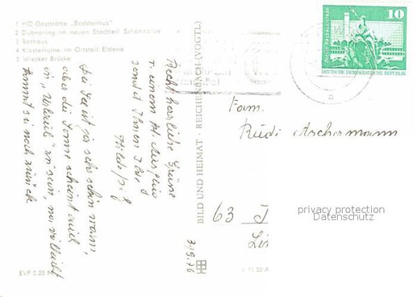 Greifswald HO Gaststätte Boddenhus Dubnaring Ratha – Bild 2