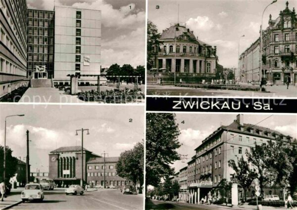 Zwickau Sachsen Internat Ingenieurhochschule Hauptbahnh