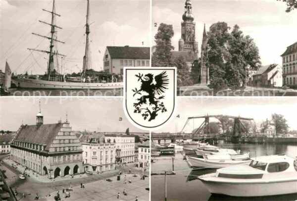 Greifswald OT Wieck Segelschulschiff Wilhelm Pieck