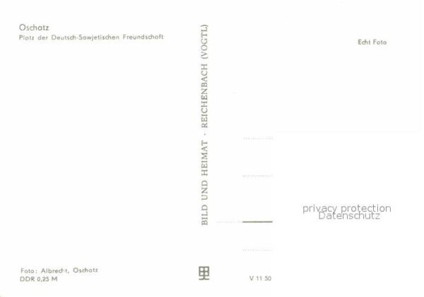 Oschatz Platz der Deutsch Sowjetischen Freundsc – Bild 2