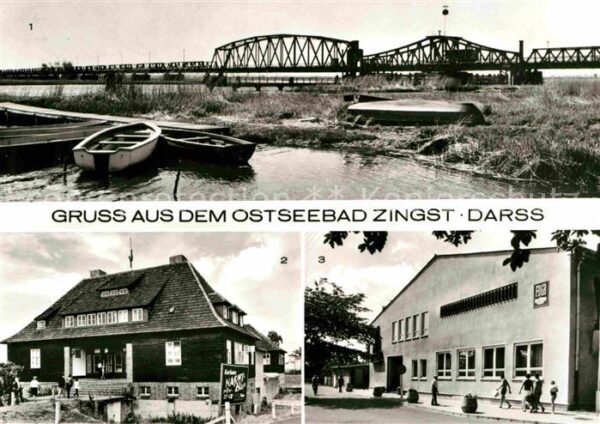 Zingst Ostseebad Meinigenbrücke Kurhaus FDGB Erholungshe