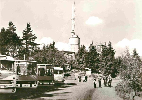 Grosser Inselsberg Sender Wetterstation Aussichtsturm Thür