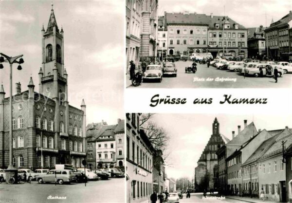 Kamenz Sachsen Rathaus Platz der Befreiung Weststrasse