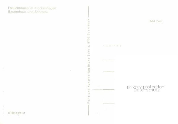 Klockenhagen Freilichtmuseum Bauernhaus und Scheune – Bild 2