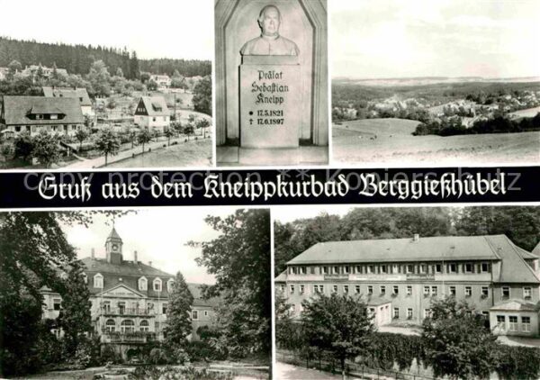 Berggiesshuebel Kneipp Denkmal Paul Linde Haus Kurhäuse