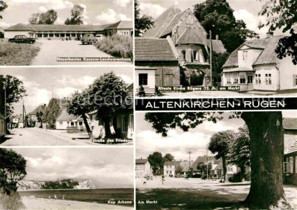 Altenkirchen Ruegen Konsum Landwarenhaus Strasse des Friede
