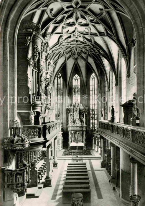 Altenburg Thueringen Chor in der Schlosskirche