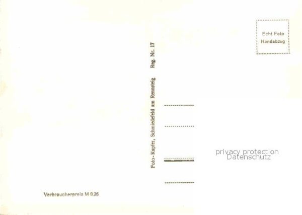 Schmiedefeld Rennsteig Aussichtsturm Adlersberg Berggaststätte – Bild 2