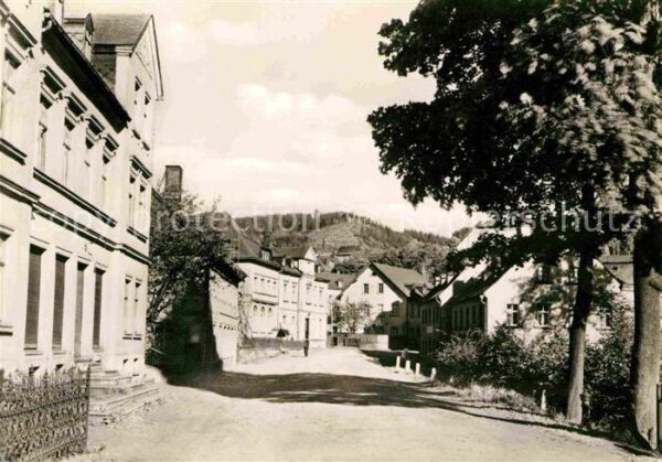 Baerenstein Annaberg-Buchholz Strasse der Freundschaft Berg Bärenstei
