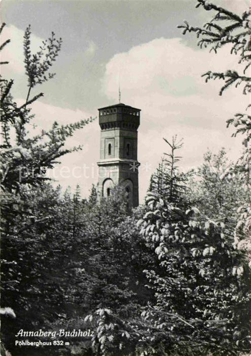 Annaberg-Buchholz Erzgebirge Pöhlberghaus Aussichtsturm