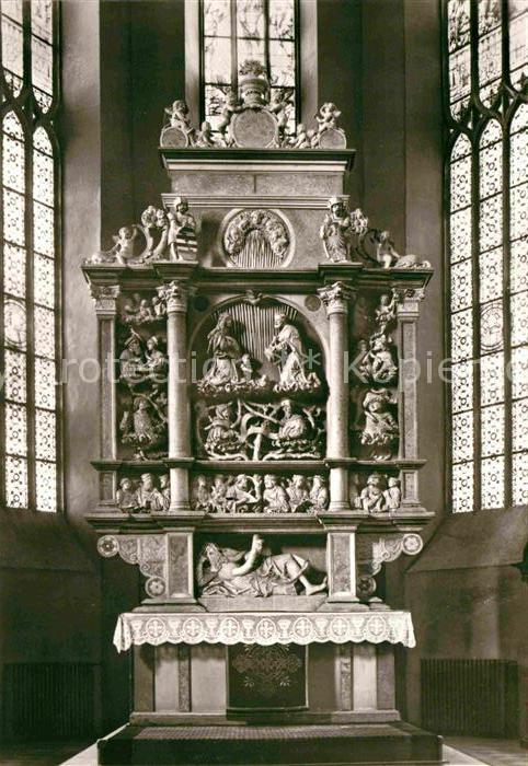 Annaberg-Buchholz Erzgebirge Stadtkirche St Annen Hauptaltar von Ado