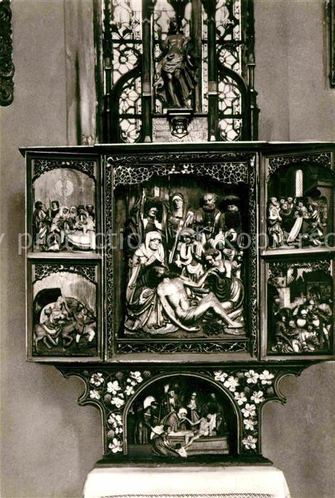 Annaberg-Buchholz Erzgebirge St Annenkirche Bäckeraltar