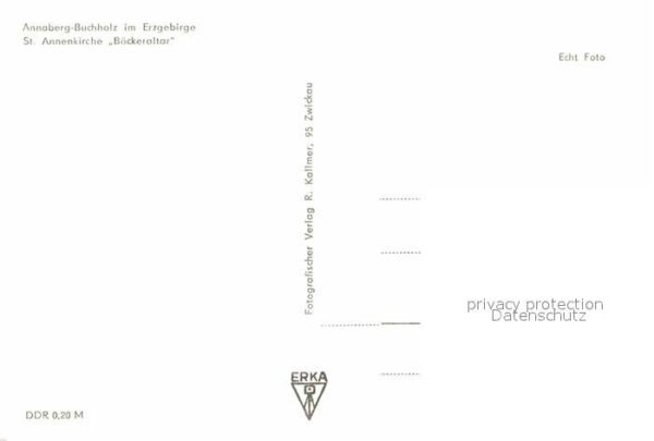 Annaberg-Buchholz Erzgebirge St Annenkirche Bäckeraltar – Bild 2