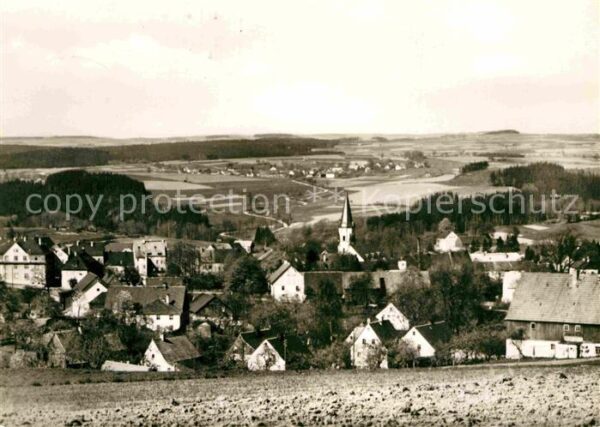 Lengefeld Erzgebirge Panorama