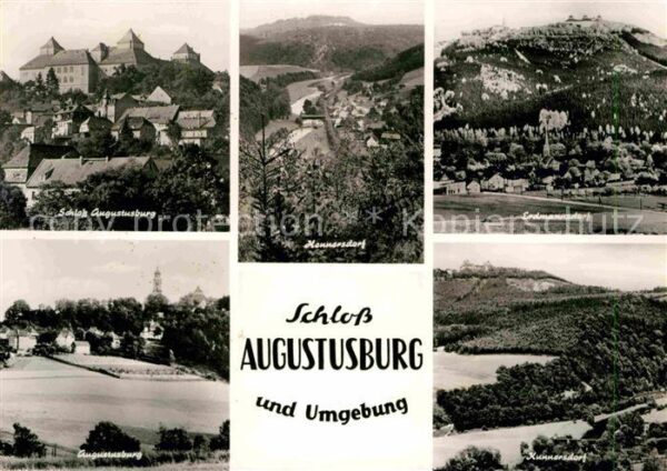 Augustusburg Schloss Augustusburg und Umgebung Henne
