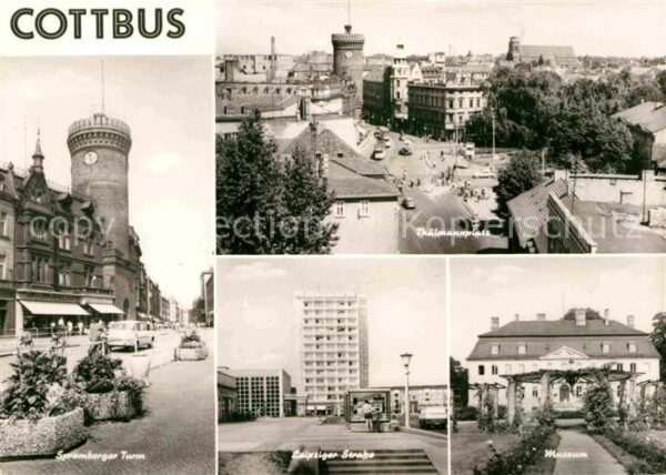 Cottbus Spremberger Turm Thälmannplatz Leipzige