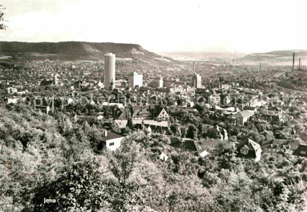 Jena Thueringen Blick über die Stadt
