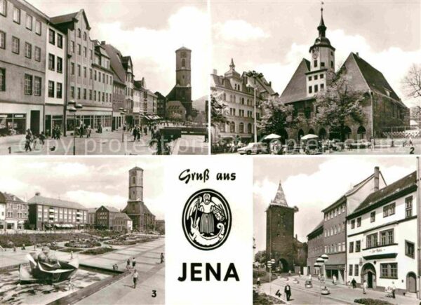 Jena Thueringen Johannisstrasse Historisches Rathaus Pl