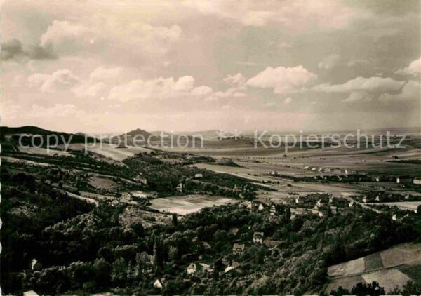 Arnstadt Ilm Panorama Blick auf die Wachsenburg