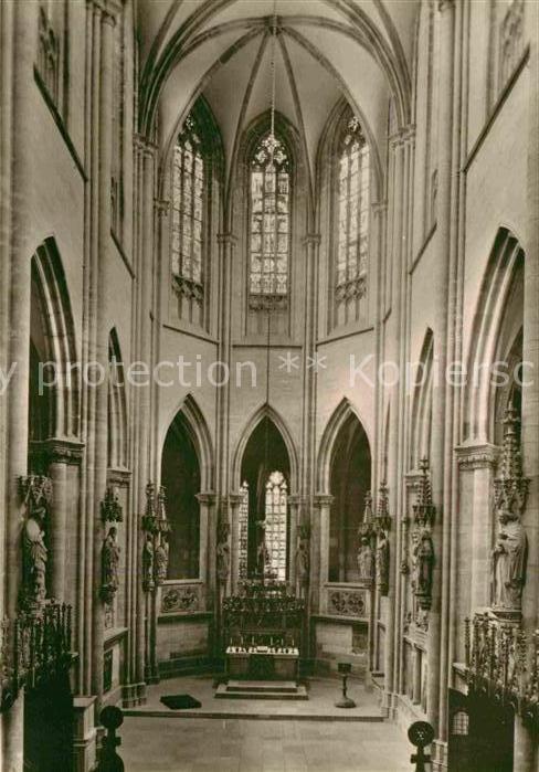 Halberstadt Dom Blick vom Lettner in den Hohen Chor