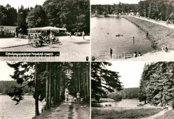 Neudorf Harzgerode Erholungszentrum Gaststätte Badesee Run