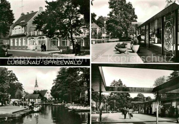 Luebbenau Spreewald HO Gaststätte Zum grünen Strand der Spr