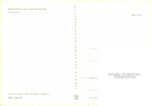 Heiligenstadt Eichsfeld Kneippbad Heilbad – Bild 2