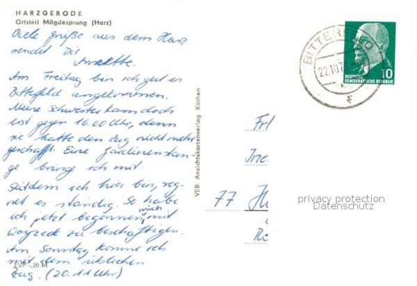 Maegdesprung Teilansichten Gaststätte Ferienheim Obe – Bild 2