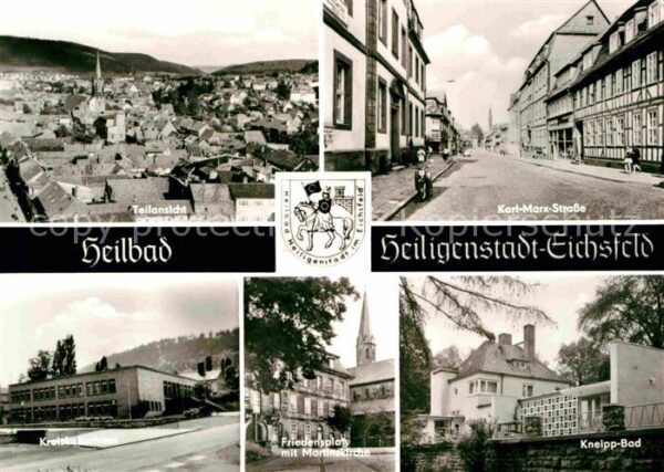 Heiligenstadt Eichsfeld Teilansicht Karl Marx Strasse Kreiskult