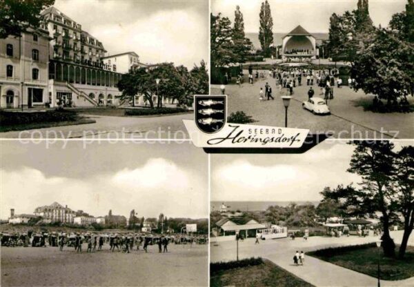 Heringsdorf Ostseebad Usedom Ferienheim Konzertpavillon Strand Prome