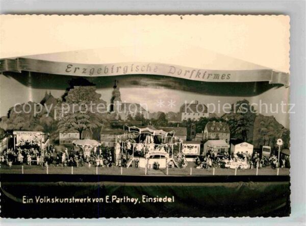 Einsiedel Chemnitz Erzgebirgische Dorfkirmes Volkskunstwer