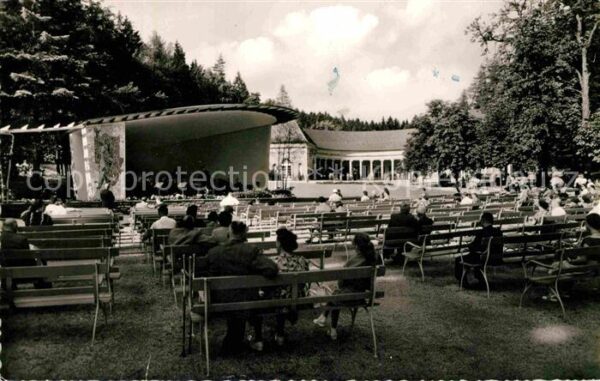 Bad Wildungen Konzertpavillon mit Georg Viktor Quelle