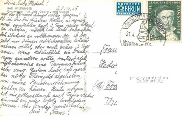 Bad Wildungen Konzertpavillon mit Georg Viktor Quelle – Bild 2