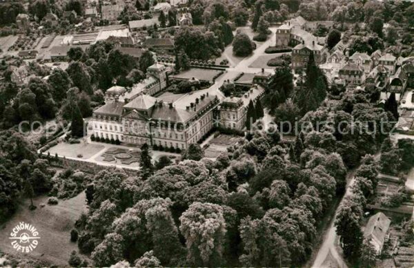 Arolsen Bad Fliegeraufnahme Fürstliches Residenzsch