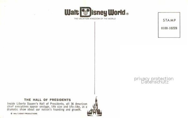 Walt Disney World The Hall of Presidents – Bild 2