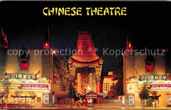 Hollywood California Chinese Theatre