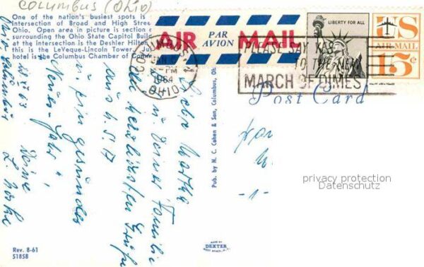 Columbus Ohio Deshler Hilton and LeVeque Lincoln Towe – Bild 2