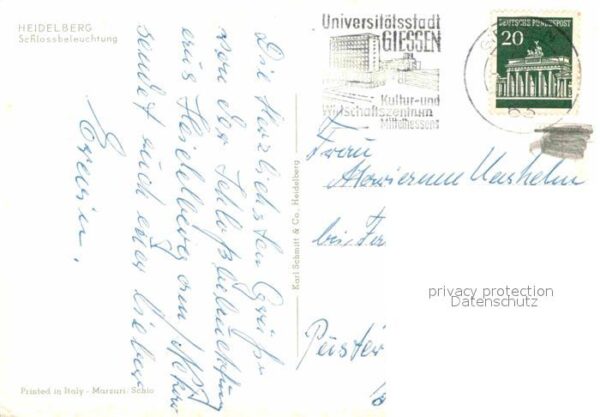 Heidelberg Neckar Schloss Beleuchtung – Bild 2