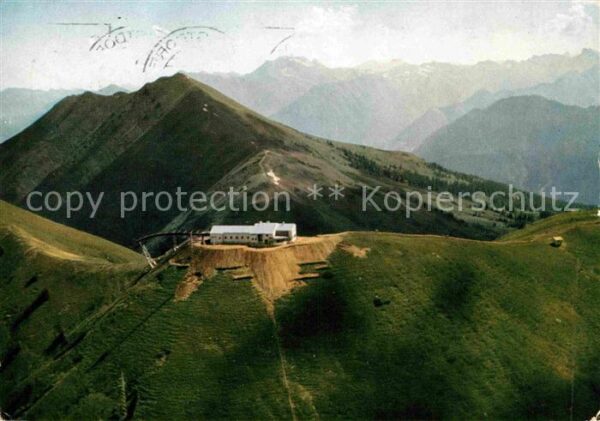 Riezlern Kleinwalsertal Vorarlberg Kanzelwandbahn Bergstation mit Fellhorn