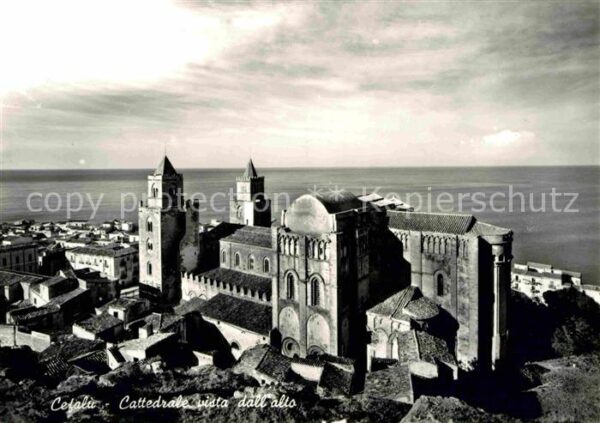 Cefalu Cattedrale vista dall alto
