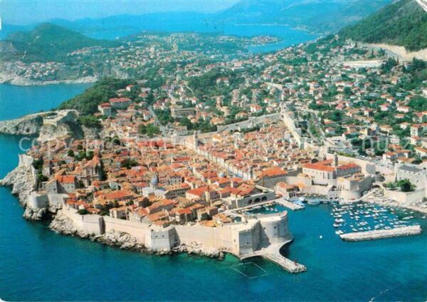 Dubrovnik Ragusa Fliegeraufnahme