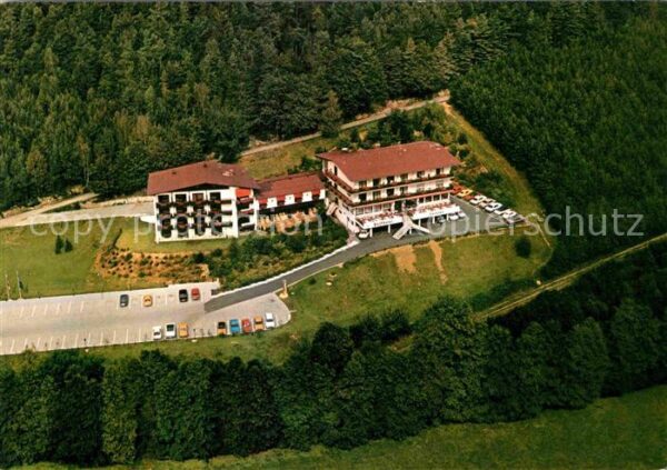 Bad Koenig Odenwald Fliegeraufnahme Odenwaldklinik