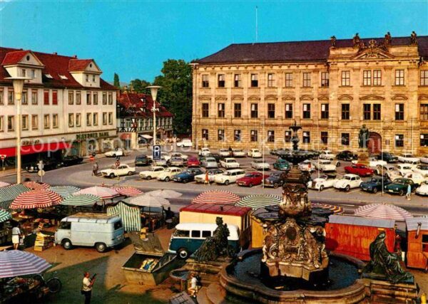 Erlangen Marktplatz und Schloss