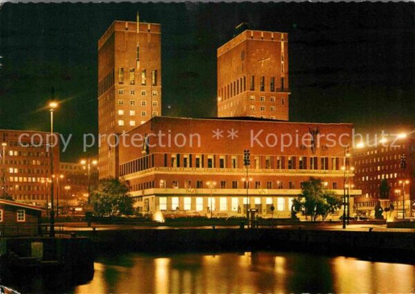 Oslo Norwegen Radhuset