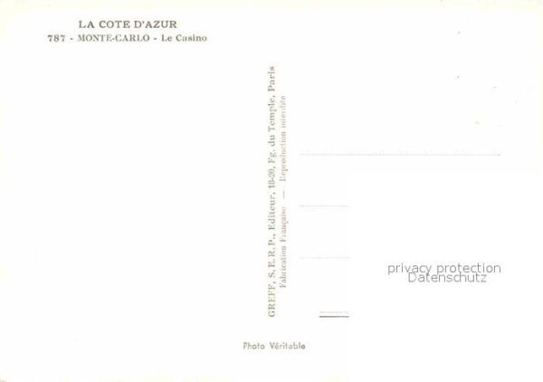 Monte-Carlo Le Casino – Bild 2