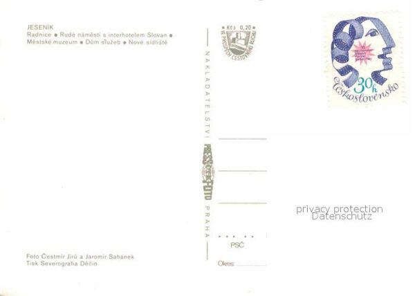 Jesenik Radnice Rude namesti s interhotelem Slo – Bild 2