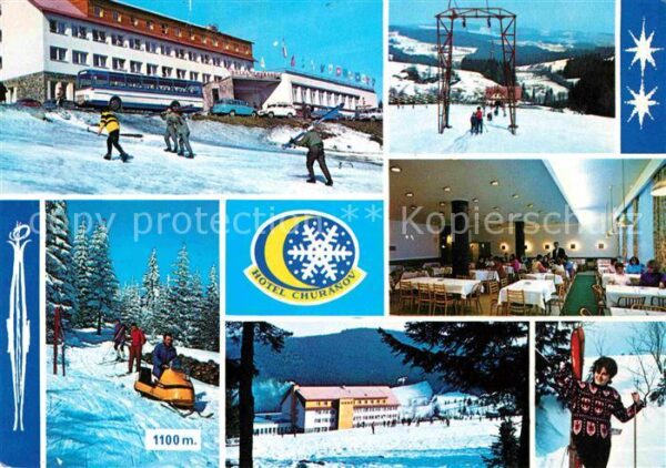 Sumava Czechia Horsky hotel Churanov osada Zadov obec