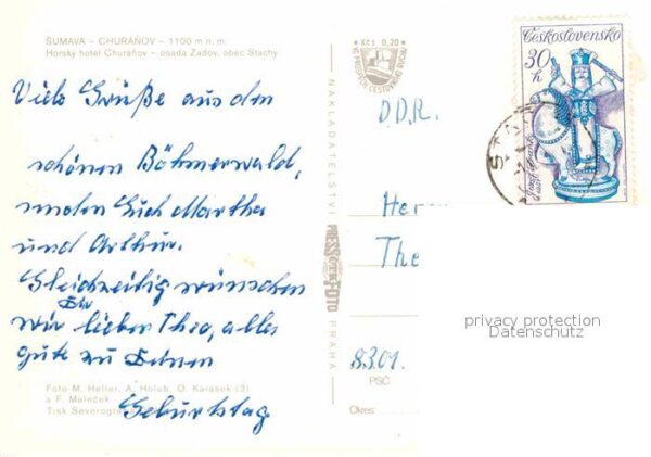 Sumava Czechia Horsky hotel Churanov osada Zadov obec – Bild 2