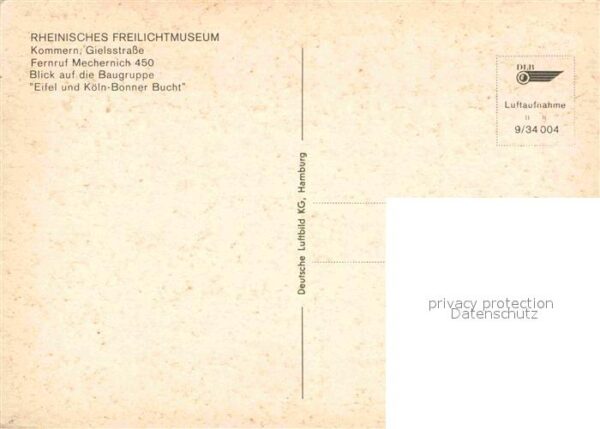 Mechernich Rheinisches Freilichtmuseum Fliegeraufn – Bild 2