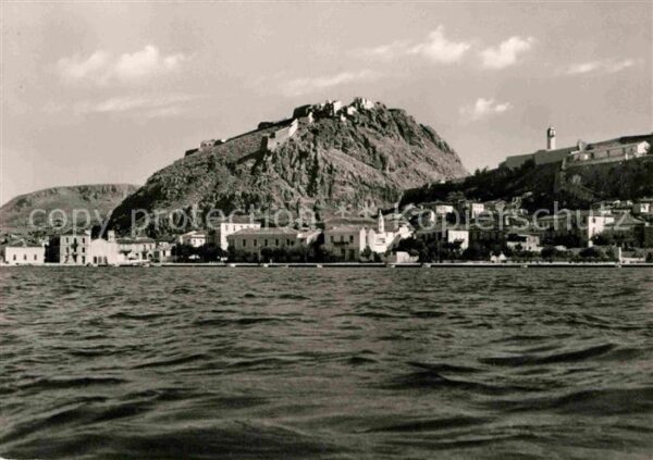 Nauplia Nauplion A view with Palamidi
